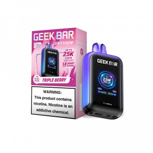 GEEK BAR SKYVIEW 25,000 Puffs Disposable Vape w/ HD screen - 5ct Display*