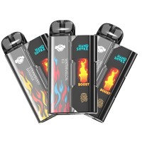 HandShake Starter Kit By North 15,000 Puffs Disposable Vape w/ HD Screen - 5ct Display*