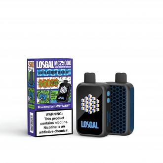 LOSGAL By Lost Mary 25,000 Puffs Disposable Vape - 5ct Display*