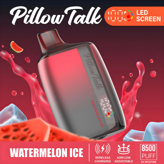 Pillow Talk 13ML 8500 Puffs 550mAh Prefilled NiC Salt Disposable Vape w/ Screen - 10ct Display [PTLK85PF]*