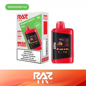 RAZ LTX 25,000 Puffs 16ml Disposable Vape - 5ct Display* 