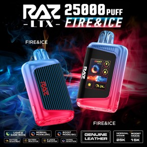 RAZ LTX 25,000 Puffs 16ml Disposable Vape - 5ct Display* 