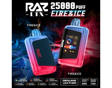 RAZ LTX 25,000 Puffs 16ml Disposable Vape - 5ct Display* 