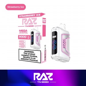 Raz TN9000 12ml 9000 Puffs 5% Nic Disposable Vape - 5ct/Display*