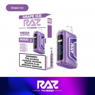 Raz TN9000 12ml 9000 Puffs 5% Nic Disposable Vape - 5ct/Display*