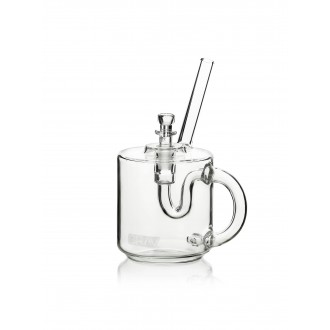 GRAV Coffee Mug Bubbler Hand Pipe - [CMB.O]