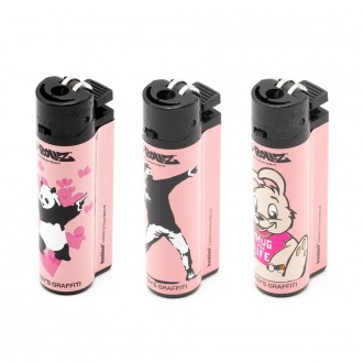 G-Rollz | Banksy's Graffiti Lighters - Design 1 - 30ct Display [BG3450]