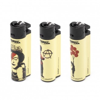 G-Rollz | Banksy's Graffiti Lighters - Design 2 - 30ct Display [BG3450]