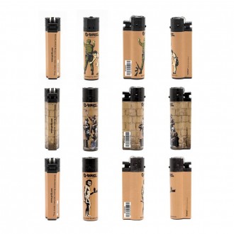 G-Rollz |Banksy's Graffiti Lighters - Design 4 - 30ct Display [BG3450]