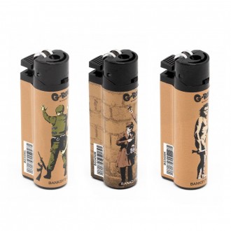 G-Rollz |Banksy's Graffiti Lighters - Design 4 - 30ct Display [BG3450]