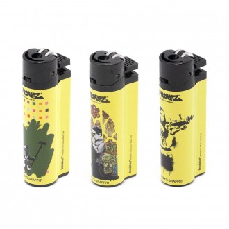 G-Rollz | Banksy's Graffiti Lighters - Design 5 - 30ct Display [BG3450]