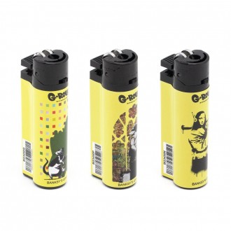 G-Rollz | Banksy's Graffiti Lighters - Design 5 - 30ct Display [BG3450]