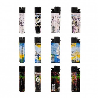 G-Rollz | Banksy's Graffiti Lighters - Design 6 - 30ct Display [BG3450]