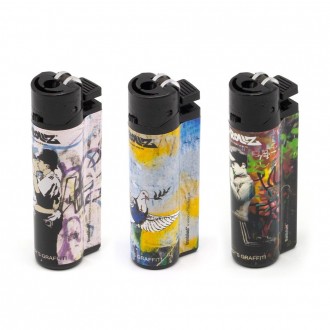 G-Rollz | Banksy's Graffiti Lighters - Design 6 - 30ct Display [BG3450]