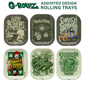 Assorted Rolling Trays - 7 designs to choose from