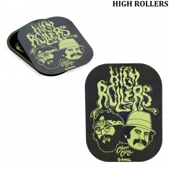 G-ROLLZ | Cheech & Chong Magnet Cover for Small Tray 7 x 5.5in [CC3320]