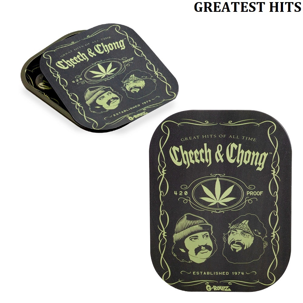 G-ROLLZ | Cheech & Chong Magnet Cover for Small Tray 18x14 cm [CC3320]