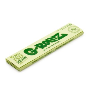  G-ROLLZ | Organic Green Hemp Rolling Papers - 50ct Display - King Size [GR04A-DIS]