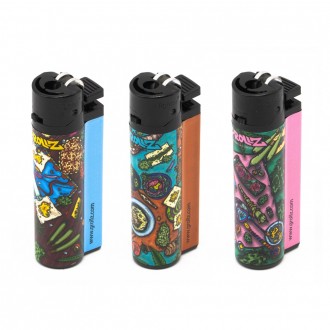 G-Rollz | Amsterdam Picnic Lighters - Design 1 - 30ct Display [GR3450]