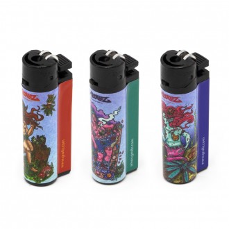 G-Rollz | Amsterdam Picnic Lighters - Design 2 - 30ct Display [GR3450]