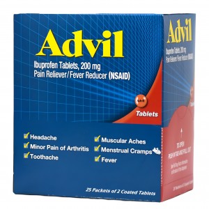 Advil Ibuprofen Tablets 200mg Tablets - 2pk/ 25ct Display
