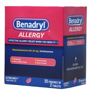 Benadryl Allergy Tablets - 2pk/ 25ct Display 