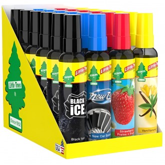 Little Tree 3.5OZ Spray - Assorted Air Freshners - 24ct Display