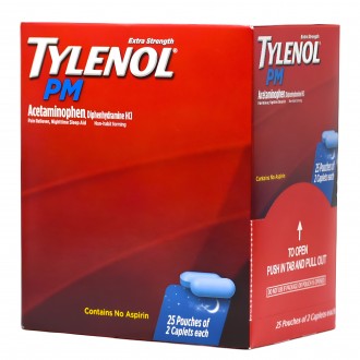 Tylenol PM Tablets - 2pk/ 25ct Display