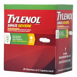 Tylenol Sinus Severe Tablets - 2pk/ 25ct Display