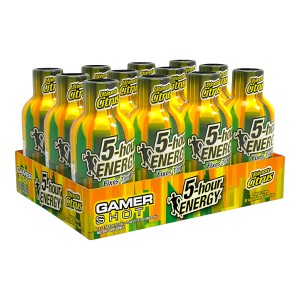 5 Hour Energy Gamer Shot Sugar Free - Ultimate Citrus - 12ct Display