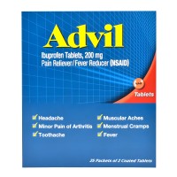 Advil Tablet Pouches - 25ct Display