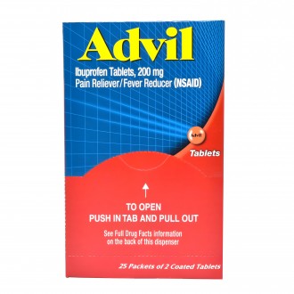 Advil Tablet Pouches - 25ct Display