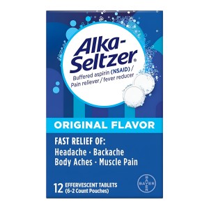 Alka Seltzer Fast Relief Original Flavor - 12ct Tablets 