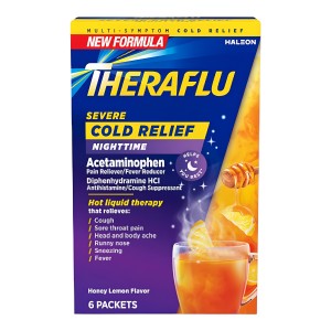 Theraflu Nighttime Severe Cold Relief - 6pk