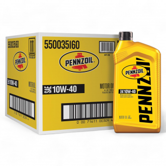 Pennzoil 10W Motor Oil - 1QT Bottles (Case of 6) - [PICKUP ONLY]