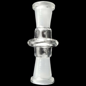 Glass Adapter - 10MM Female - 10MM Female [D248] 