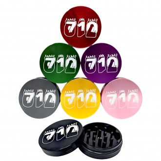 Custom Engraved 710 Drip Series Design 62mm 2 Part Grinder