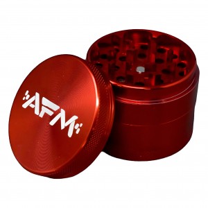 AFM 4-Piece Metal Mojo - Crushing Herb Grinder (12CT Display)