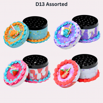 63mm 4 Part Grind W/ Icing On Top : Cake Grinder