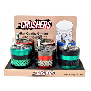 63mm Crushers Heavy Grinder 6ct Display [GR201]