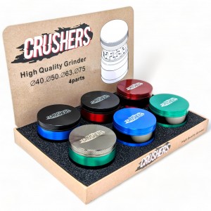 56mm Crushers Grinder 6Ct Display - [GR221A]