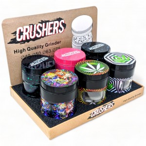 63mm Crushers Grinder 6Ct Display - [GR262]