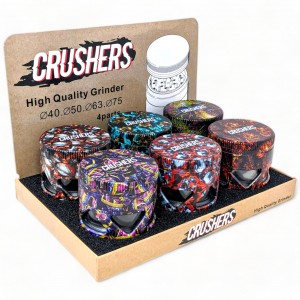 63mm Crushers Grinder 6Ct Display - [GR263]