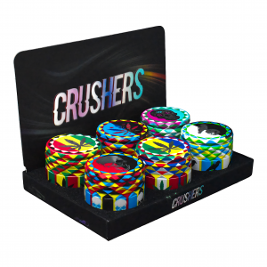 63mm Crushers Grinder 6Ct Display - [GR265]