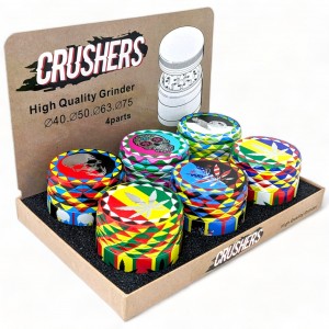 63mm Crushers Grinder 6Ct Display - [GR265]