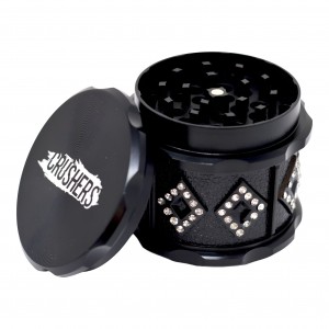 Crushers 63mm 4-Piece GemCrush Herb Grinder 6ct Display