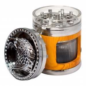 Crushers 62mm 4-Piece ApexEagle LED Grinder (6CT Display)