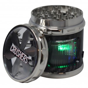 Crushers 62mm 4-Piece Windspire LED Grinder (6CT Display)