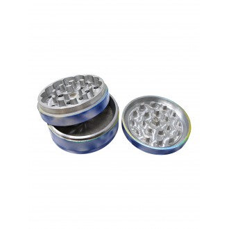 80mm Assorted Color Lava Design 4 Parts Grinder - [JIG021]