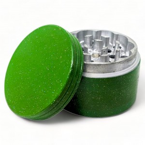 50mm Assorted Color Sparkling Tone 4 Parts Grinder - 6PK [JIG061]